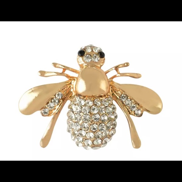 Crystal Bee Brooch new - Picture 11 of 14
